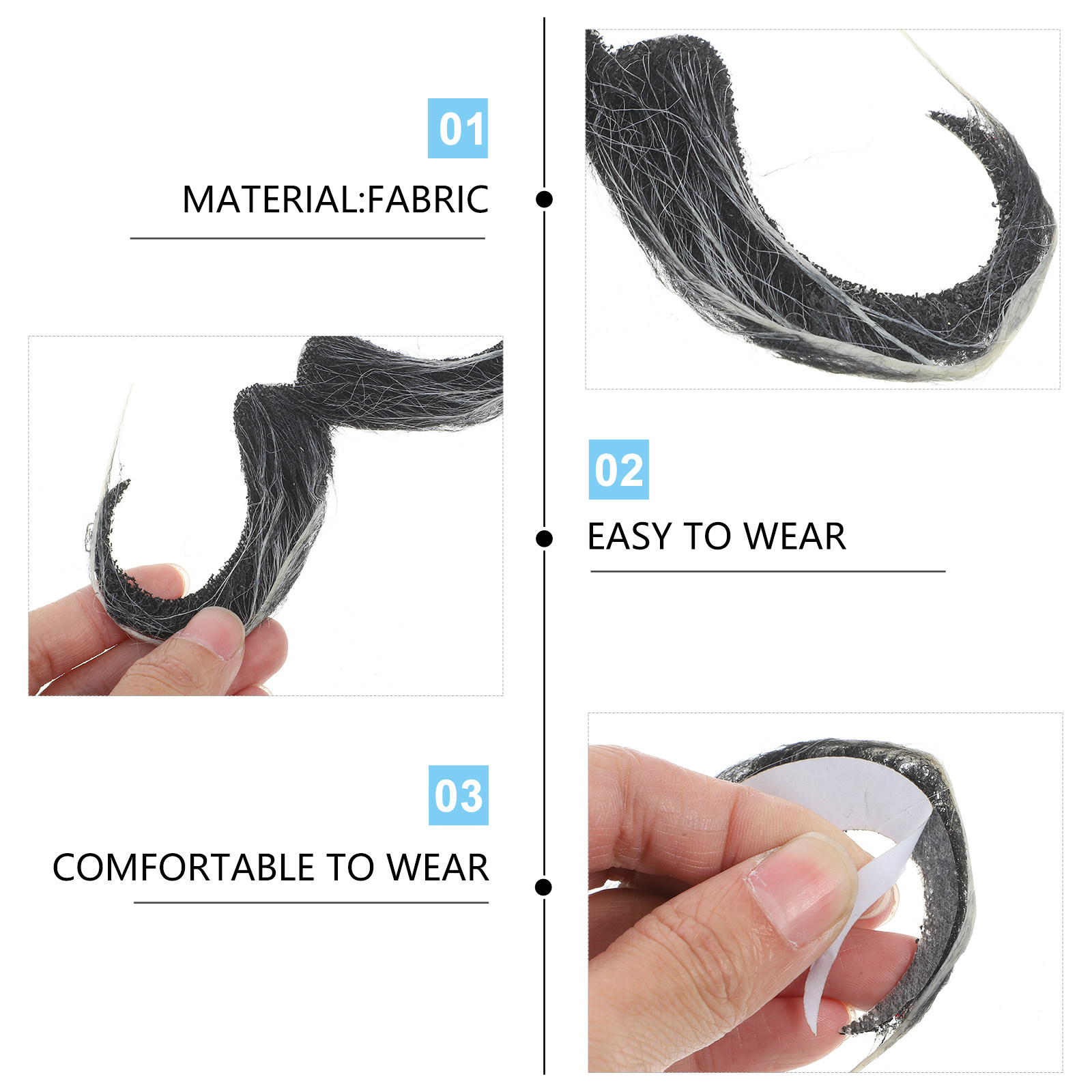 Realistic Fake Beard Lifelike  - Easy Cosplay Prop 评论和价格