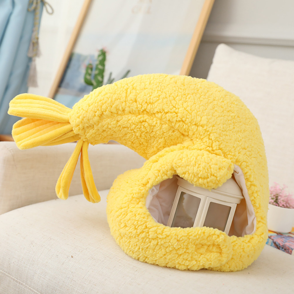 1Pcs Fried Shrimp Hat Fashiona - Easy Cosplay Prop 评论和价格