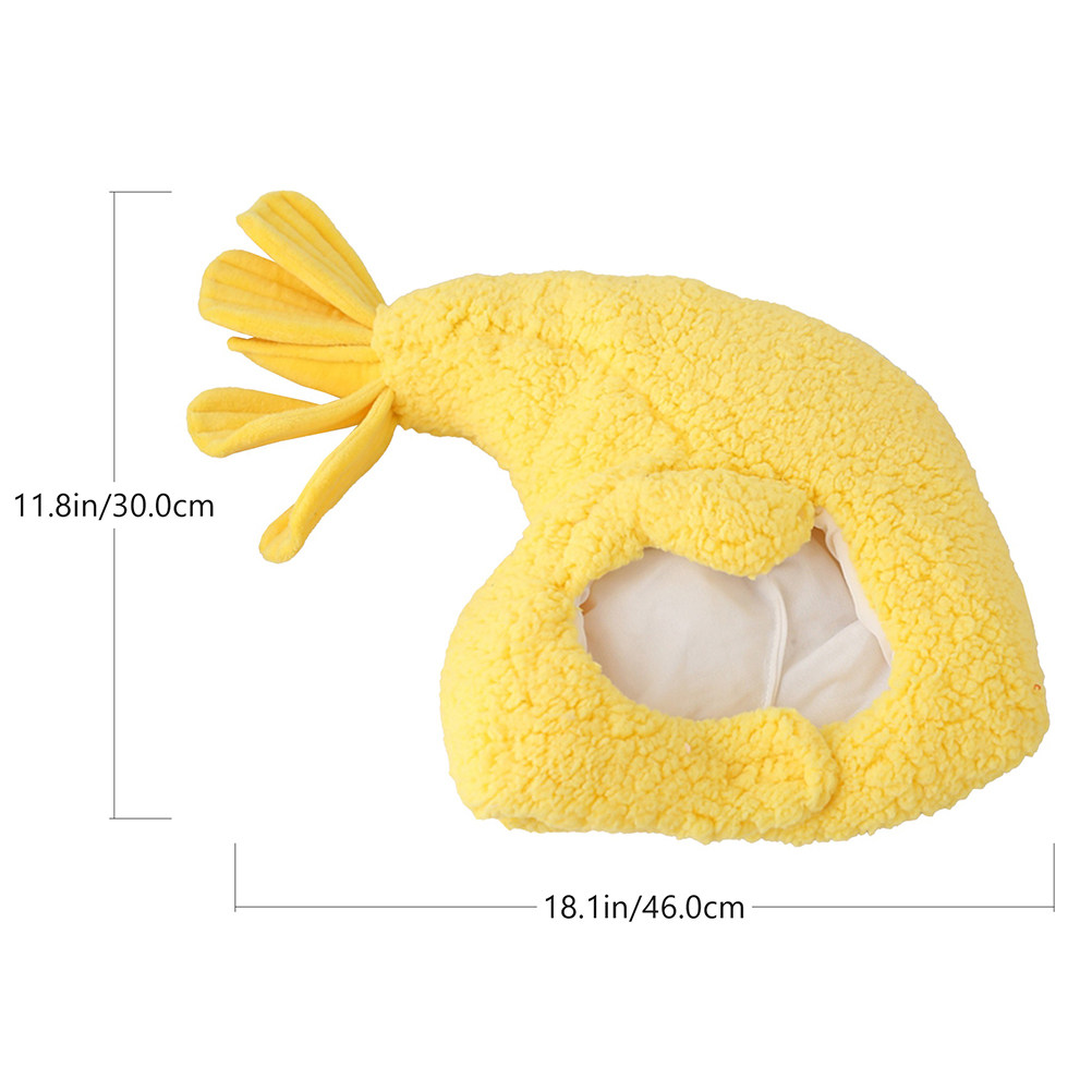 1Pcs Fried Shrimp Hat Fashiona - Easy Cosplay Prop 评论和价格
