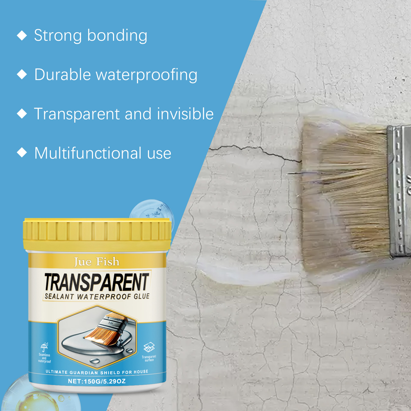 Home Transparent Waterproof Ad - Contact Cement Glue 评论和价格
