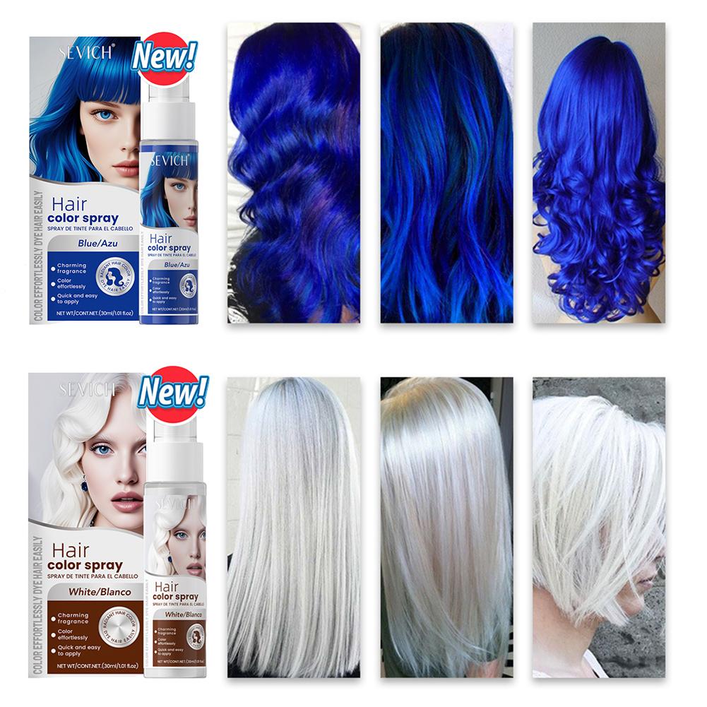 8 Colors Hair Color Spray Disp - Hair Spray Color 评论和价格