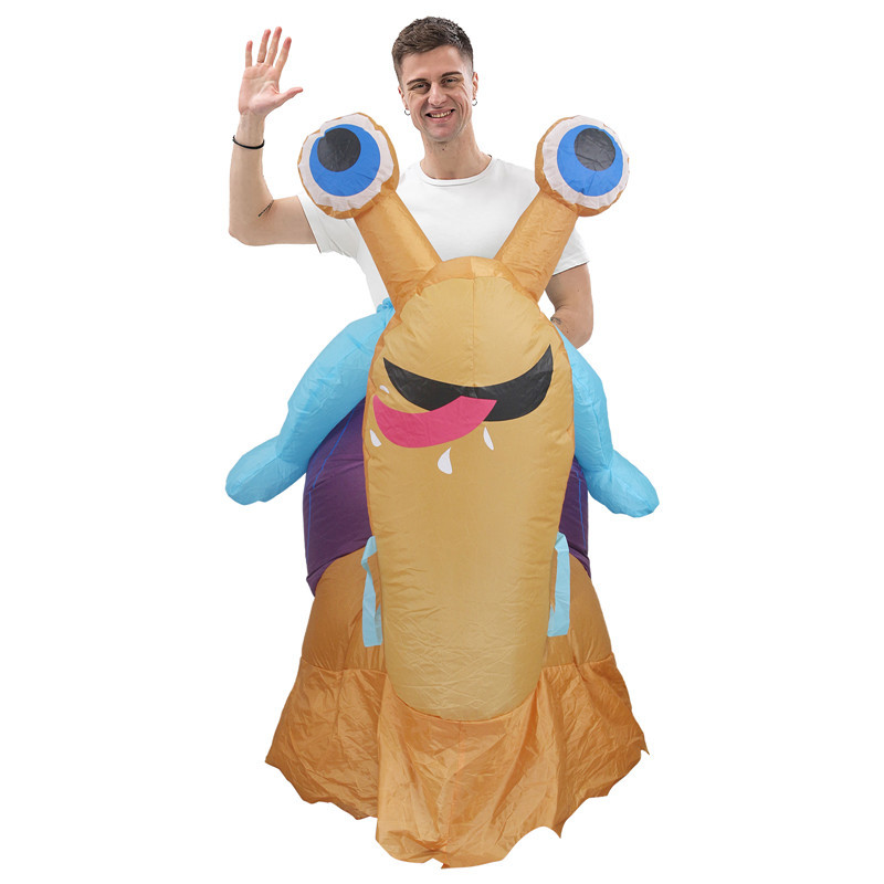 Riding Snail Inflatable Costum - Cosplay Prop 评论和价格