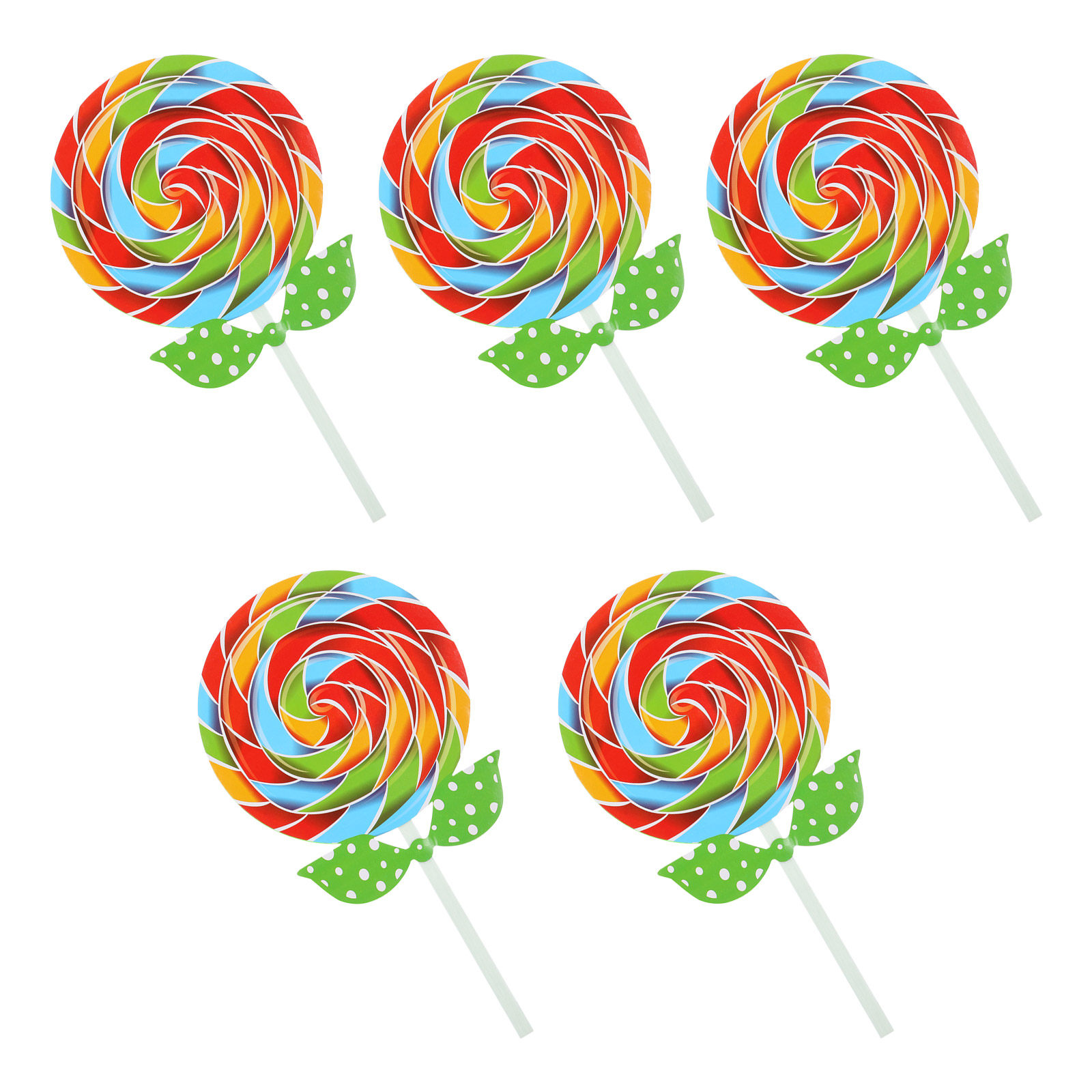 5Pcs Vibrant Multicolored Gian - Easy Cosplay Prop 评论和价格